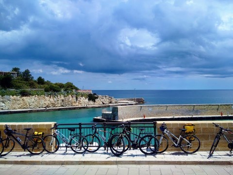 vélo dans les Pouilles (Puglia) en Italie (Vidas)